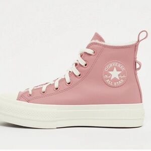 Converse leather Chuck Taylor All Star Lift Platform High 'Rust Pink'